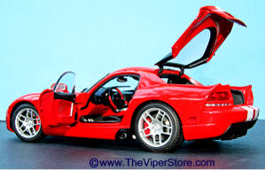 2008-2010 DODGE VIPER SRT10 CONVERTIBLE RARE 1:64 SCALE DIECAST MODEL CAR 
