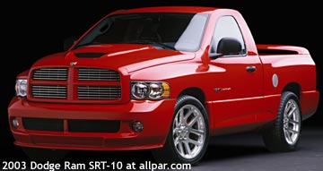 Dodge Ram SRT10 front